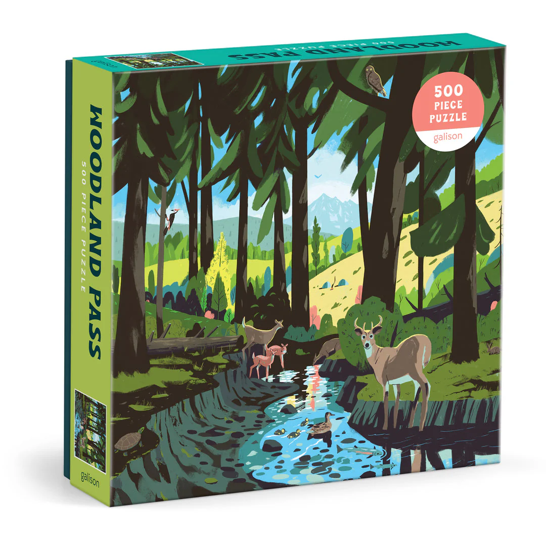 WOODLAND PASS 500PC JIGSAW PUZZLE