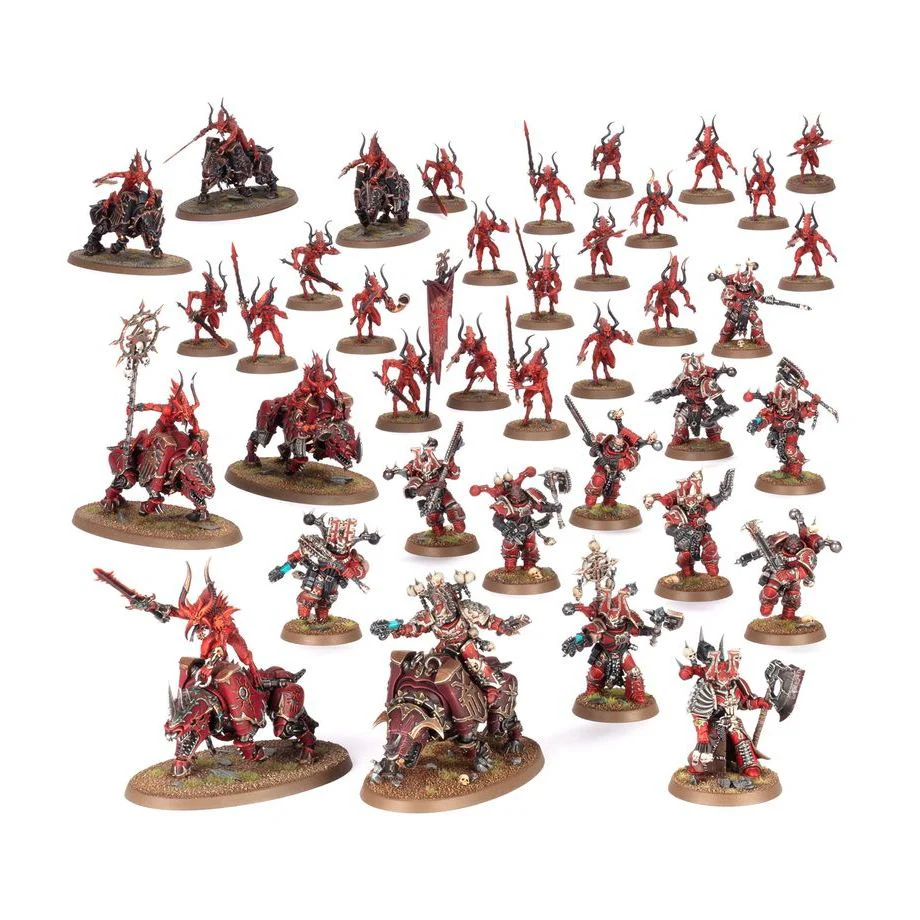 WORLD EATERS KHORNE DAEMONKIN BATTLEFORCE - Image 2