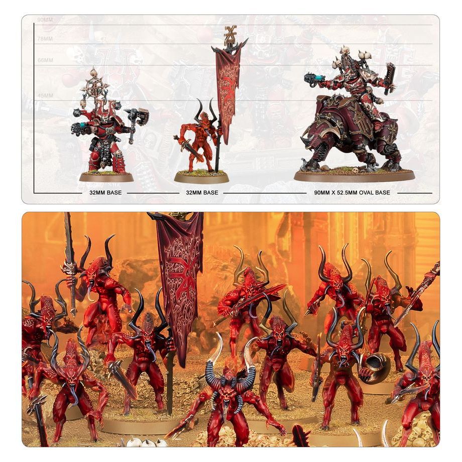 WORLD EATERS KHORNE DAEMONKIN BATTLEFORCE - Image 3