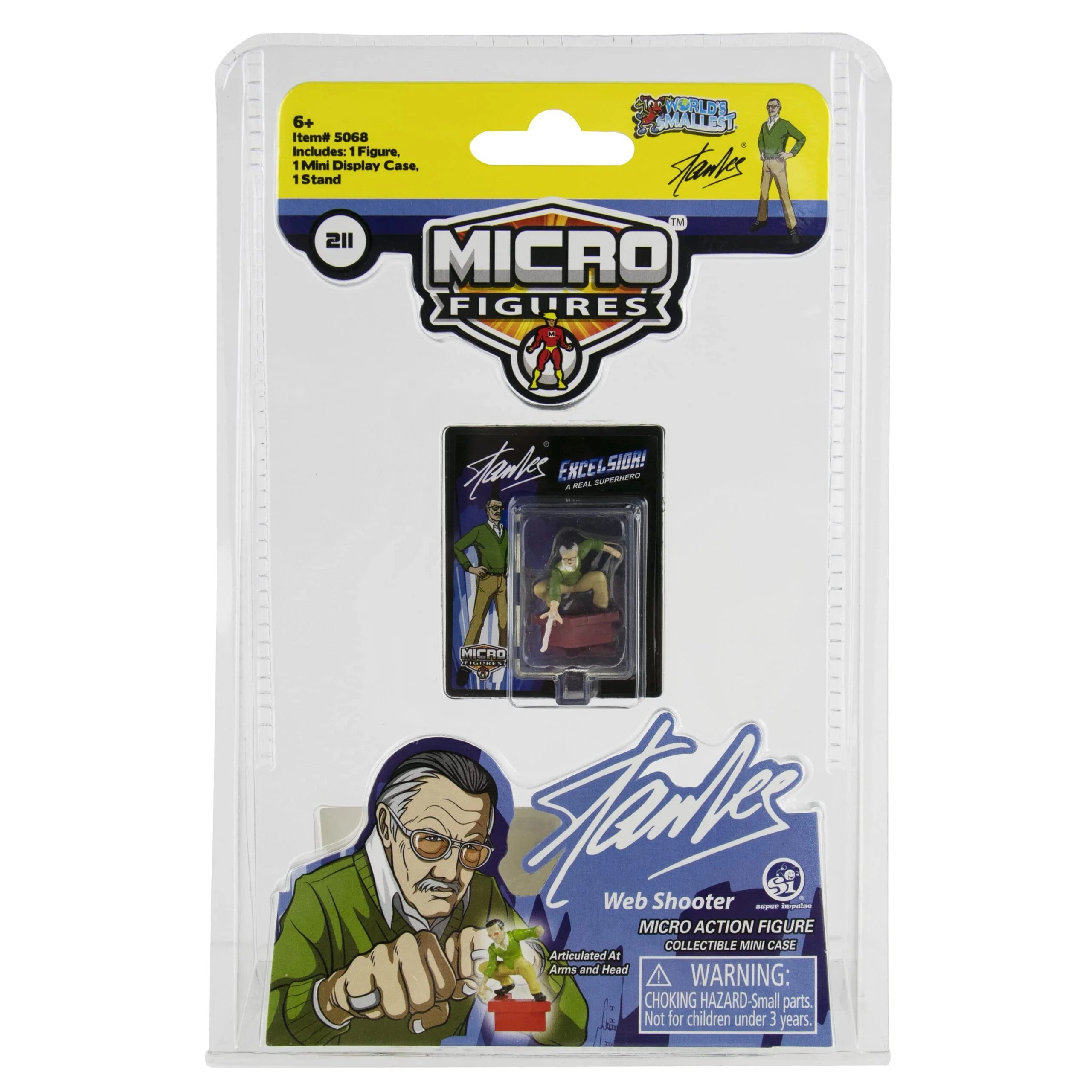WORLD'S SMALLEST MICRO FIGURES STAN LEE