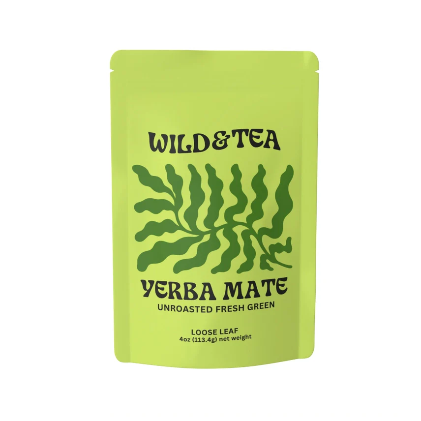 WILD & TEA YERBA MATE TEA 4oz